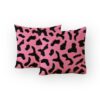 Pink Leopard Print Throw Pillow Covers - Image 2