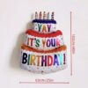 Yay It’s Your Birthday! Giant Cake Balloon - Image 2