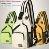 Multi-Color Sports Crossbody Bag