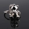 Mini Luxe Teddy Bear Keychain - Image 2
