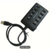 12-Port High-Speed USB 2.0 Hub
