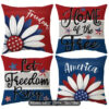 Patriotic Decorative Throw Pillow Covers