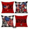 Patriotic USA Flag Throw Pillow Covers