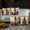 Afrocentric Tribal Drum Pillow Covers - Image 2