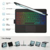 360° Rotating Backlit Bluetooth Keyboard Case - Image 8