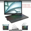 360° Rotating Backlit Bluetooth Keyboard Case - Image 4