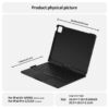 360° Rotating Backlit Bluetooth Keyboard Case - Image 5
