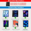360° Rotating Backlit Bluetooth Keyboard Case - Image 6