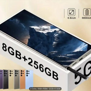 6.8" Android 5G Stylus Smartphone (8GB RAM + 256GB Storage)